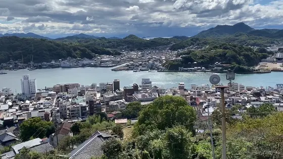 本堂からの眺め