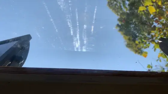 上方も景色が見える