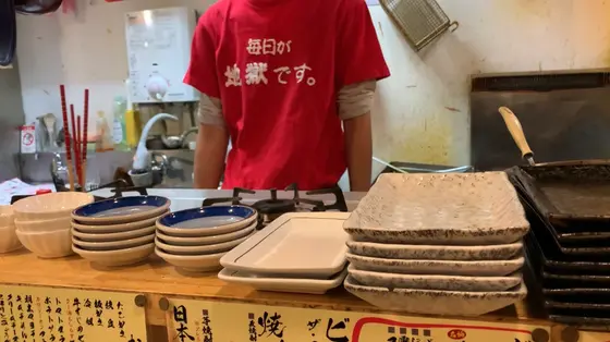 店員さんのＴシャツ