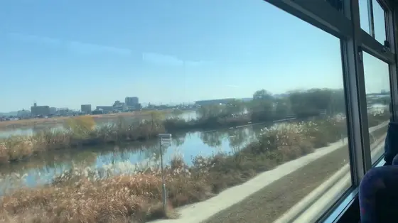 車窓からの風景