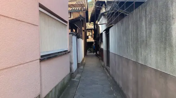 情緒溢れる小道