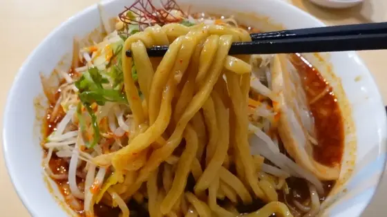 太麺をチョイス