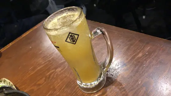 ババアの梅酒ソーダ割　490円