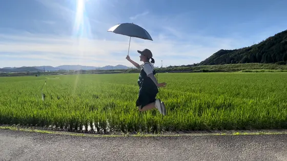 トトロごっこ