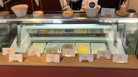 カフェのジェラート