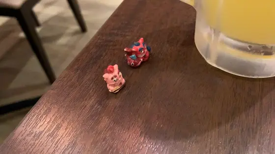 せんべろセットのカウントシーサー
