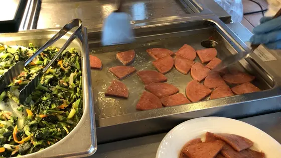 出来立てポークたまご🥚