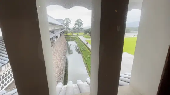 公園が一望できる