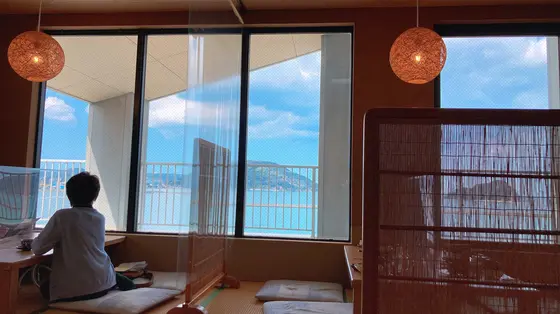 青々とした海が❗️