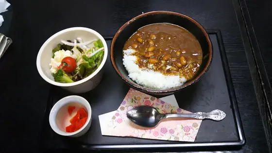 佐用町の新名物豆カレー