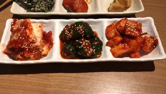 キムチ盛り合わせ