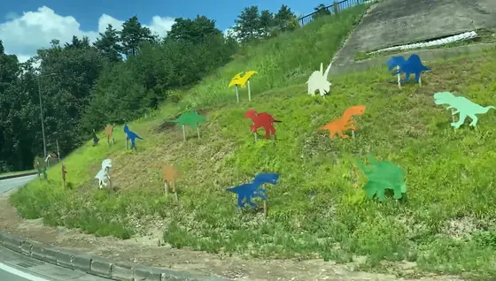 バスからの景色