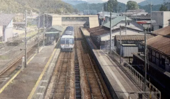 飛騨古川駅 左側停車
