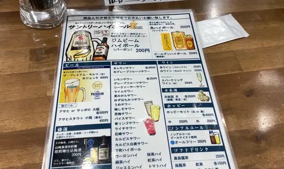 メニュー