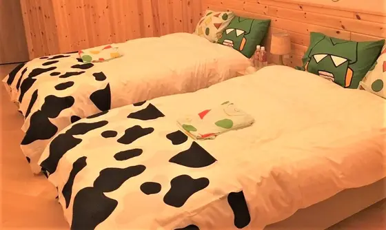 クレヨンしんちゃんルームには特典がたくさんあります♪