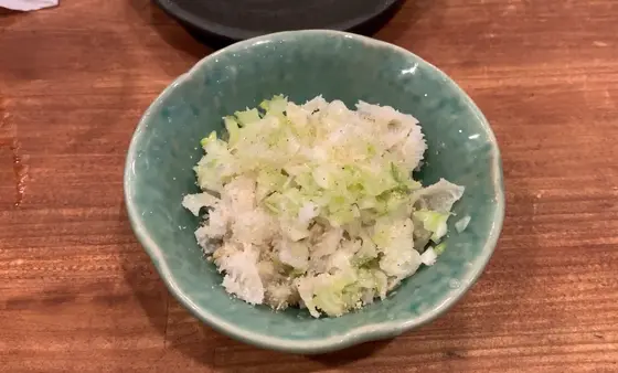 白センマイ刺し（500円）