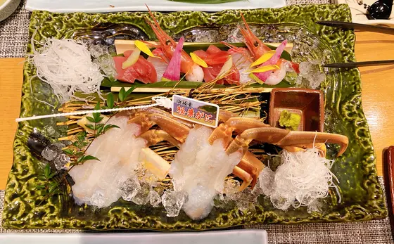 かに刺し