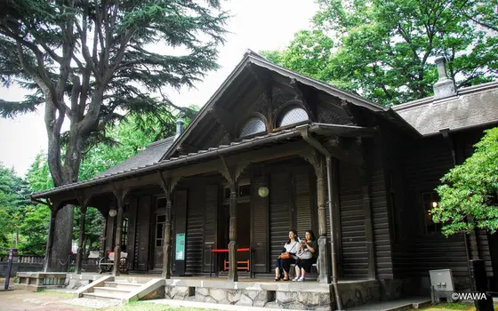 旧岩崎邸庭園 撞球室（ビリヤード場）