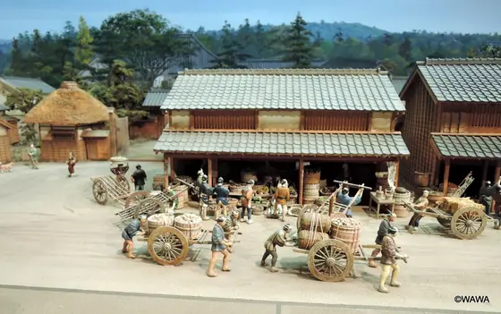 駒込の　やっちゃば　ジオラマ