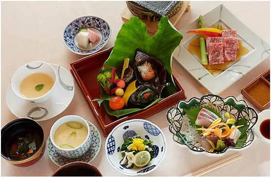 温泉ランチ