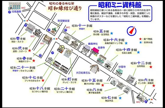 町の地図
