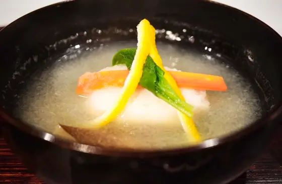 蟹しんじょの椀もの