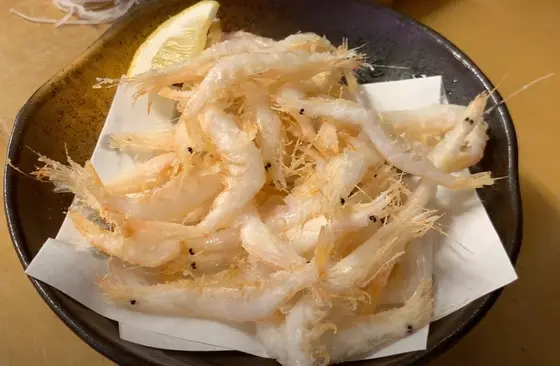 白えびの唐揚げ