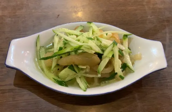 くらげの冷菜