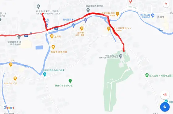 杉本寺到着です。