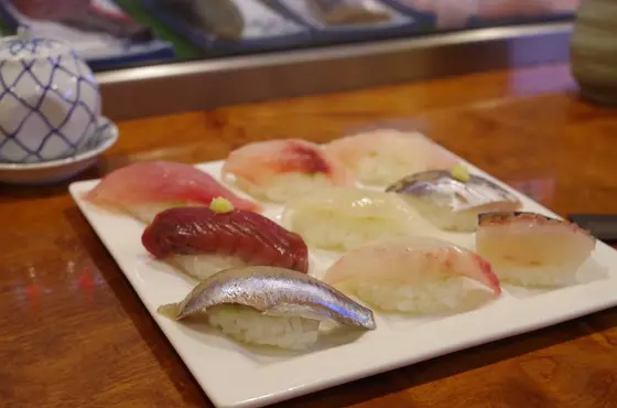 地魚のお寿司