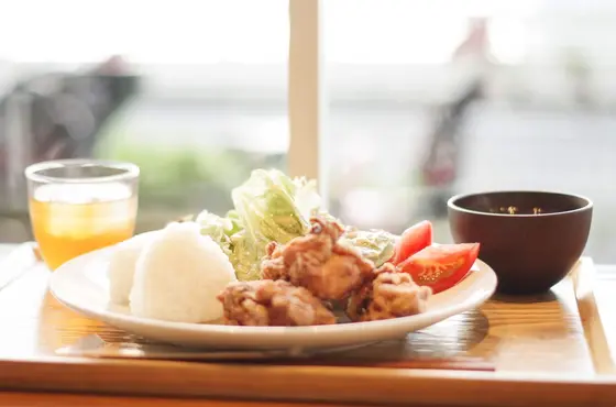 唐揚げ定食