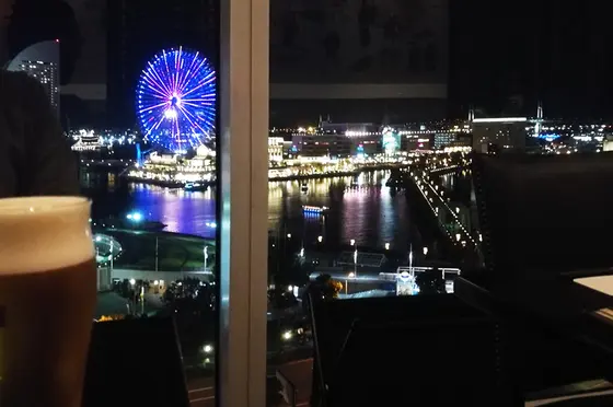 汽車道ビューのレストラン