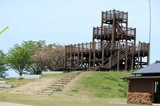 大きな展望遊具もあり子供も大喜び