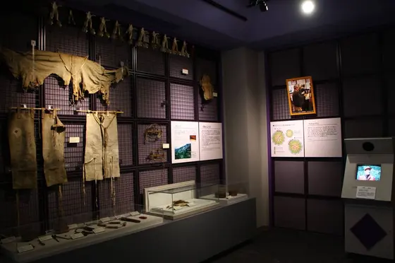 狩猟のコーナー