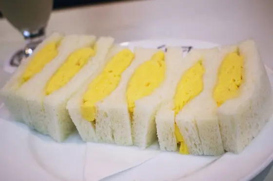 王道のたまごサンド