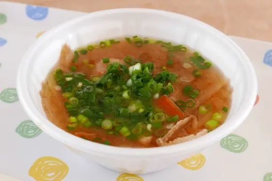 ビワマスのつみれ汁