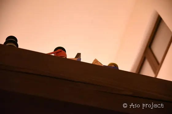 天井にも！！