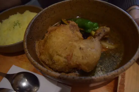 こちらはベーシックなあっさりカレー