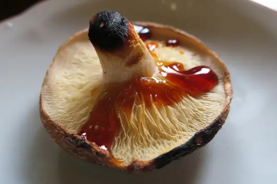 メインは焼き椎茸でしょ