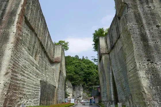 この辺りも採掘場だったのかな