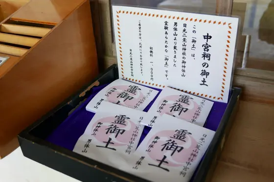 山の土ですね