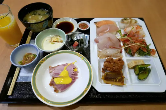 実際の晩飯