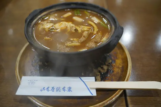 卵味噌煮込みうどん