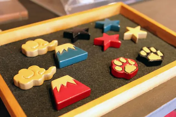 ポップな箸置き