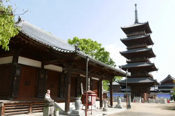 五重塔があります