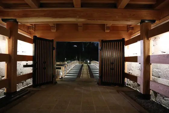 城の入口