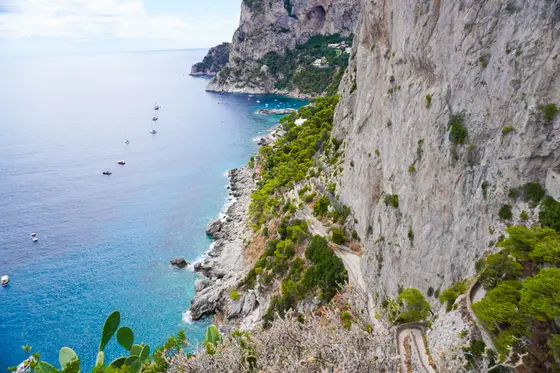 Giardini di Augustoからの眺め🔭