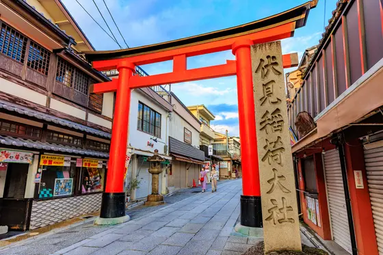 綺麗な参道
