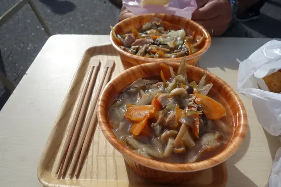 体験に含まれるグルメ