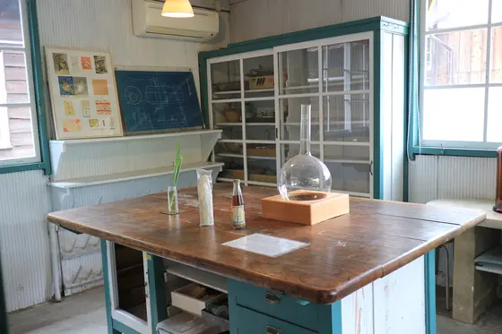 実際の工場跡